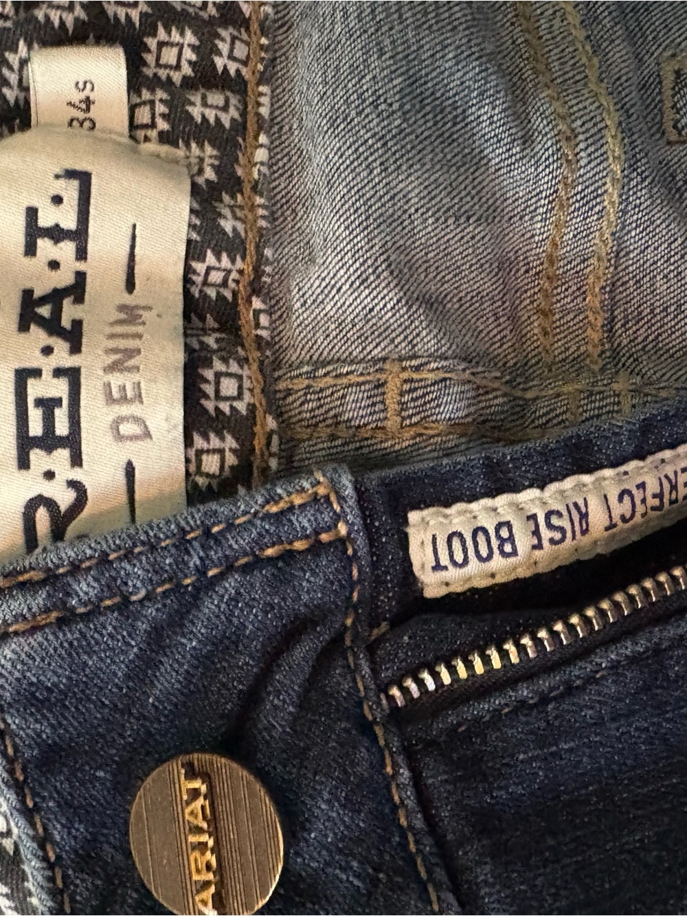 Ariat Women’s Dark Blue Bootcut Jeans